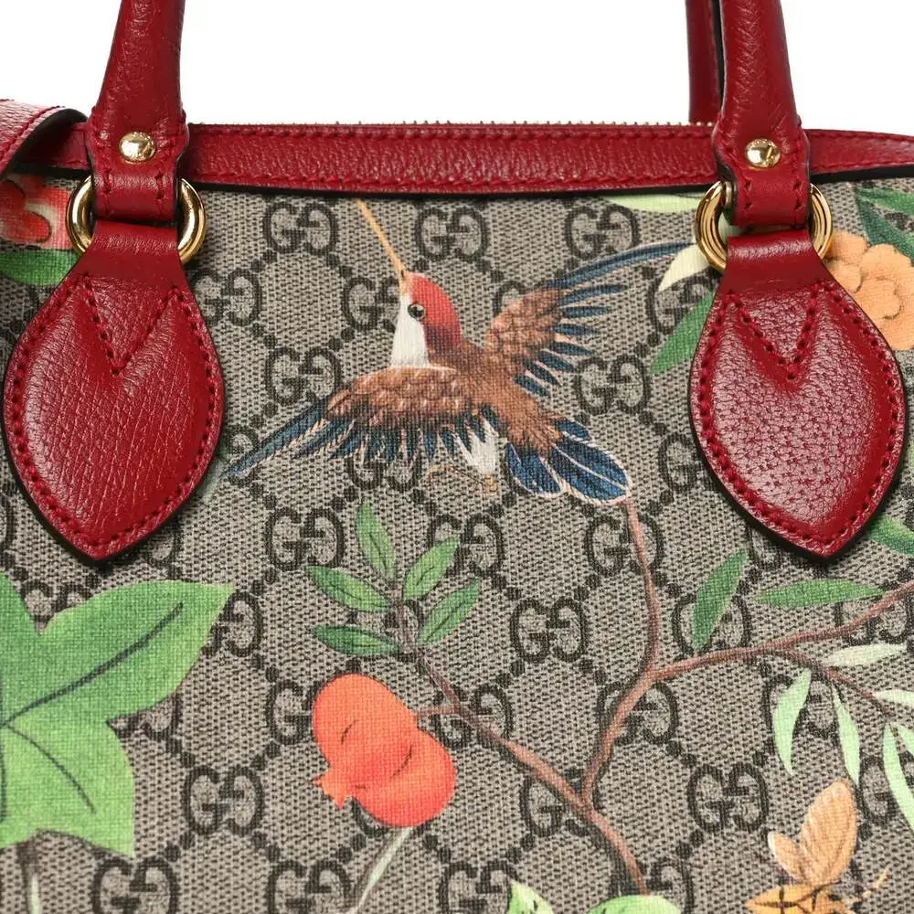 Gucci Gg Supreme Tian Small Boston #248881G11B - Picture 8 of 10